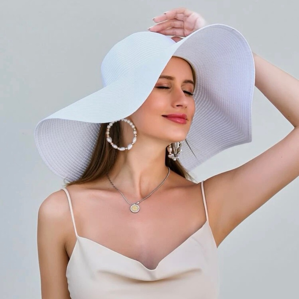 Floppy Straw Hat